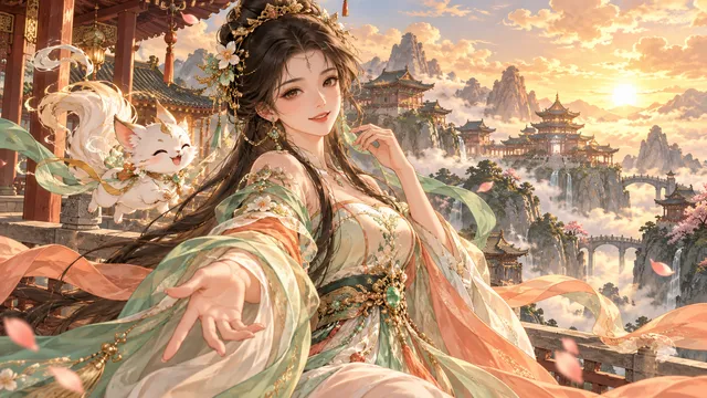 咱家剑宗团宠小师妹题材配图